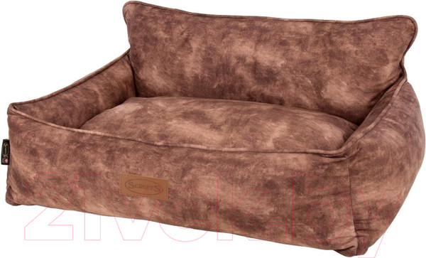 Изображение товара Лежанка для животных Scruffs Kensington / 661693 (экозамша, шоколадный)