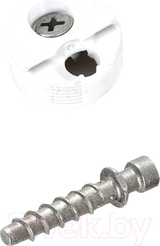 Изображение товара Комплект креплений мебельных Samet 108803 (10шт, белый)