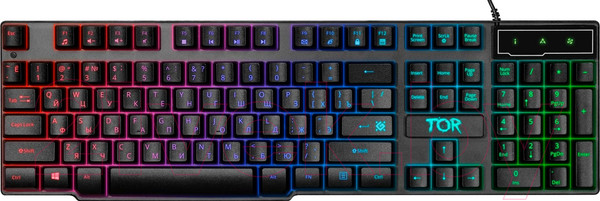 Изображение товара Набор игровых устройств Defender Tor MHP-127 / 52127 (мышь/клавиатура/гарнитура/коврик/колонки)