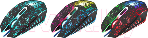 Изображение товара Набор игровых устройств Defender Tor MHP-127 / 52127 (мышь/клавиатура/гарнитура/коврик/колонки)