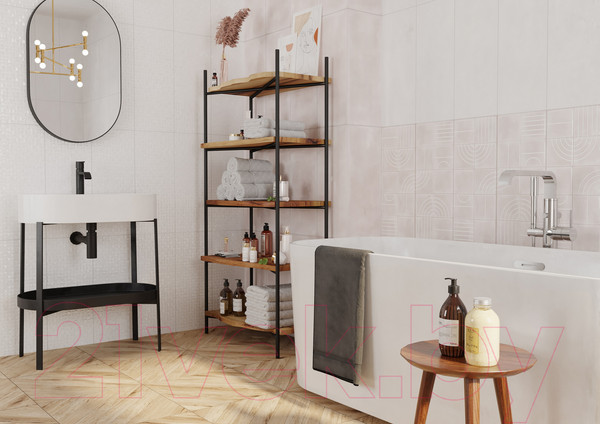 Изображение товара Плитка Gracia Ceramica Sweety Pink Wall 01 (250x600)