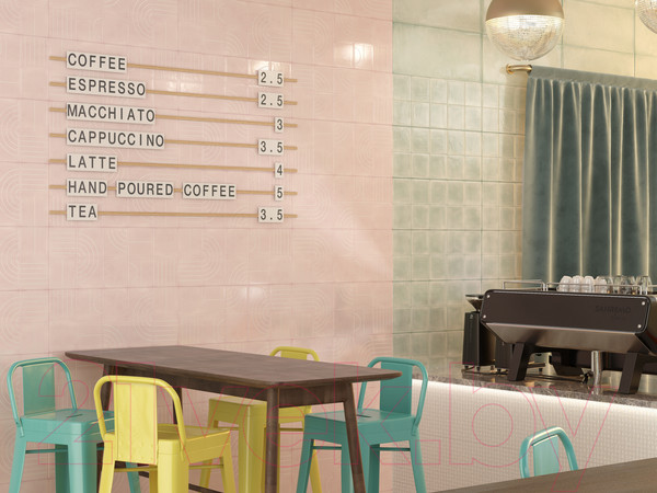 Изображение товара Плитка Gracia Ceramica Sweety White Mosaic Wall 02 (250x600)