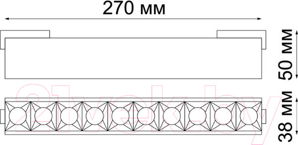 Изображение товара Трековый светильник Novotech Shino 358524