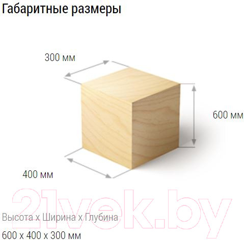 Изображение товара Шкаф навесной для кухни Сокол-Мебель ПН-04 (белый/дуб сонома)