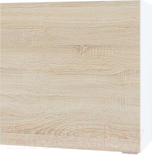 Изображение товара Шкаф навесной для кухни Сокол-Мебель ПН-06 (белый/дуб сонома)