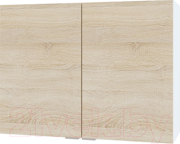 Изображение товара Шкаф навесной для кухни Сокол-Мебель ПН-08 (белый/дуб сонома)