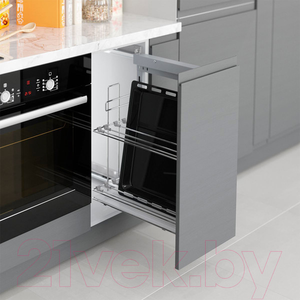 Изображение товара Корзина выдвижная Starax S-2890-C (правое крепление, хром)