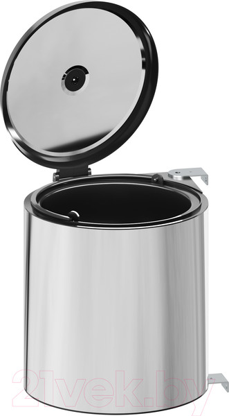 Изображение товара Мусорное ведро Starax S-2251-SS (10 л, нержавеющая сталь)