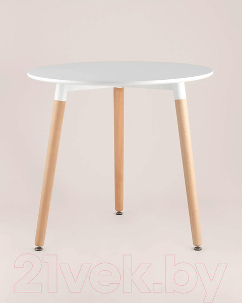 Изображение товара Обеденный стол Stool Group Eames / Z-210 (белый/дерево)