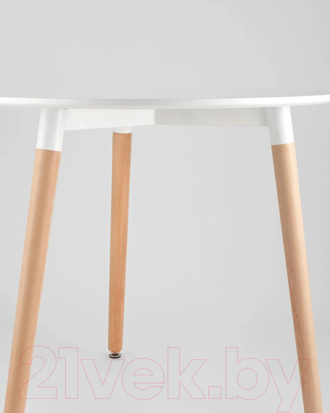 Изображение товара Обеденный стол Stool Group Eames / Z-210 (белый/дерево)