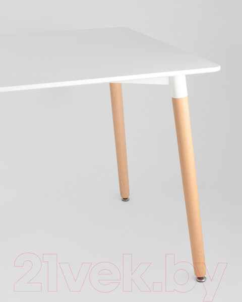 Изображение товара Обеденный стол Stool Group Oslo 120x80 / Z-207 (белый/дерево)