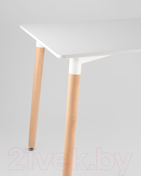 Изображение товара Обеденный стол Stool Group Oslo 120x80 / Z-207 (белый/дерево)