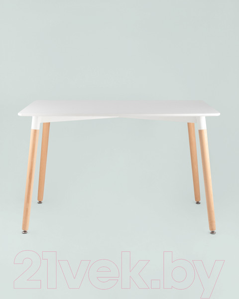 Изображение товара Обеденный стол Stool Group Oslo 120x80 / Z-207 (белый/дерево)