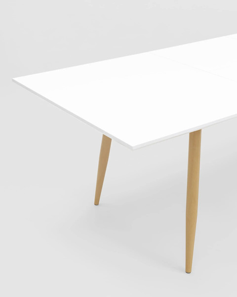 Изображение товара Обеденный стол Stool Group Стокгольм раскладной 160-220x90 / DT-1706-160 (белый)