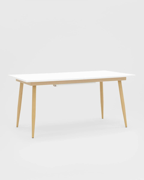 Изображение товара Обеденный стол Stool Group Стокгольм раскладной 160-220x90 / DT-1706-160 (белый)
