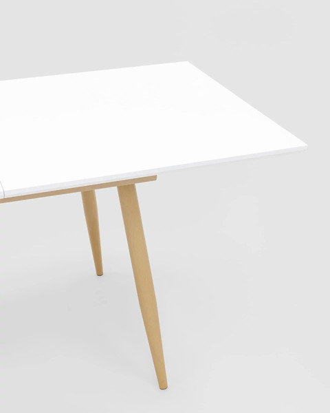 Изображение товара Обеденный стол Stool Group Стокгольм раскладной 160-220x90 / DT-1706-160 (белый)