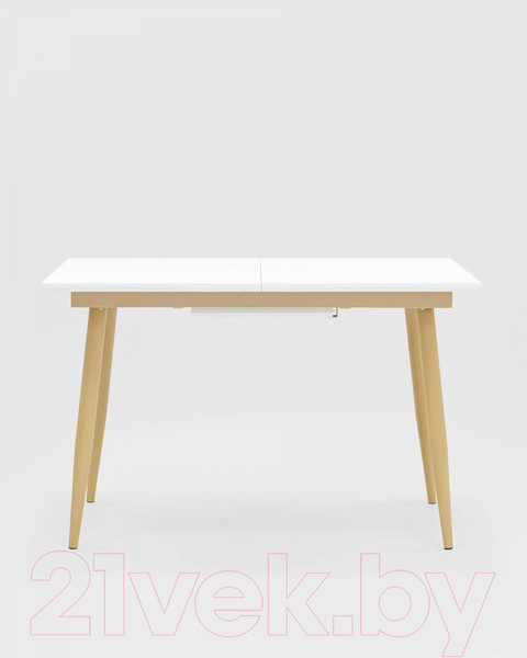 Изображение товара Обеденный стол Stool Group Стокгольм раскладной 120-160x80 / DT-1706-120 (белый)