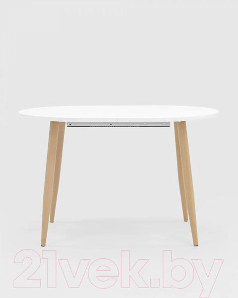 Изображение товара Обеденный стол Stool Group Берген раскладной 120-180x80 / DT-95-120 (белый)