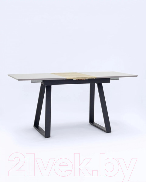 Изображение товара Обеденный стол Stool Group Детройт раскладной 120-160x80 / DT-935S-GR-120 (серый)