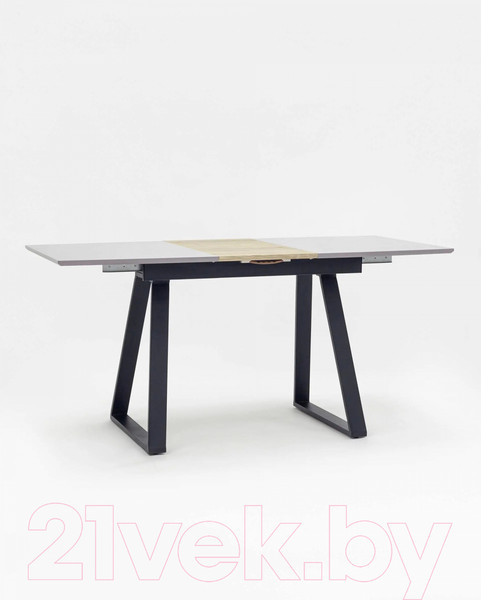 Изображение товара Обеденный стол Stool Group Детройт раскладной 120-160x80 / DT-935S-GR-120 (серый)