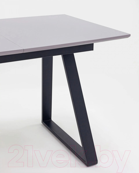 Изображение товара Обеденный стол Stool Group Детройт раскладной 120-160x80 / DT-935S-GR-120 (серый)