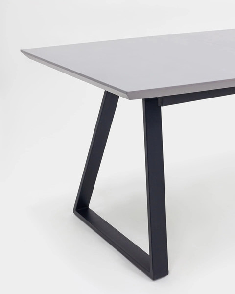 Изображение товара Обеденный стол Stool Group Детройт раскладной 160-200x90 / DT-935-GR-160 (серый)