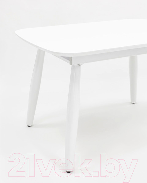 Изображение товара Обеденный стол Stool Group Чикаго 120-160x90 / DT-964S-W-120 (белый)