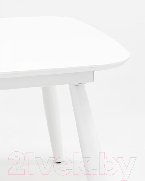 Изображение товара Обеденный стол Stool Group Чикаго 120-160x90 / DT-964S-W-120 (белый)
