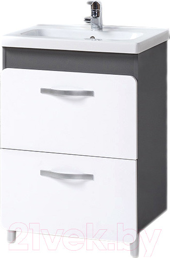 Изображение товара Тумба под умывальник Акваль Сеул 62 / СЕУЛ.62.10.27.N