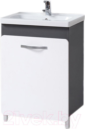 Изображение товара Тумба под умывальник Акваль Сеул 60 / СЕУЛ.60.10.27.N