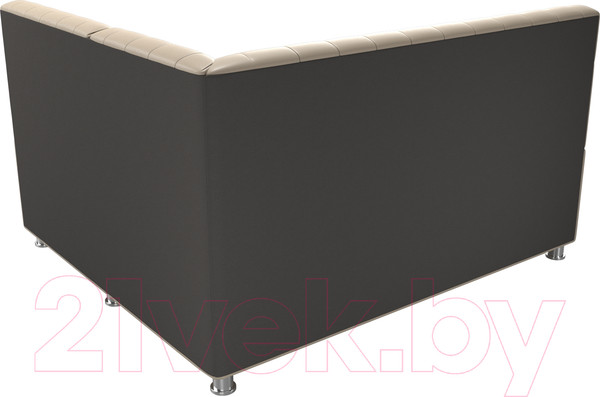 Изображение товара Уголок кухонный мягкий Лига Диванов Мирта 262 правый / 107605 (экокожа, бежевый)