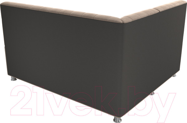 Изображение товара Уголок кухонный мягкий Лига Диванов Мирта 262 левый / 107586 (велюр, бежевый)