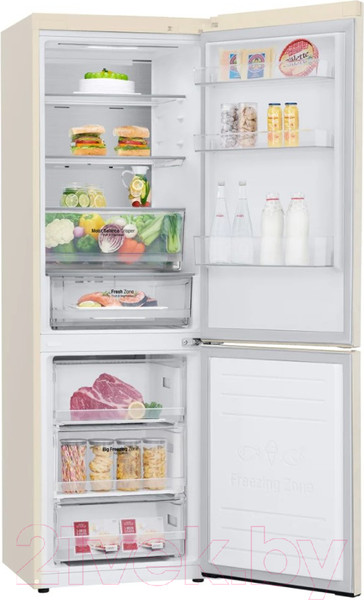 Изображение товара Холодильник с морозильником LG DoorCooling+ GA-B459MEQM