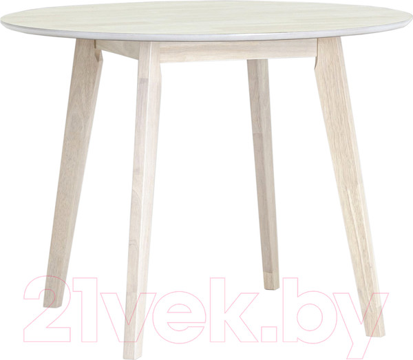 Изображение товара Обеденный стол Stool Group Gerda 100x100 / LWM(CR)10108HL32 (беленый дуб)