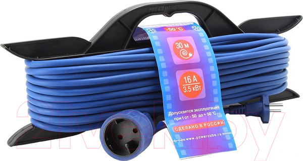 Изображение товара Удлинитель на рамке Power Cube PC-3F-R-10 (10м)