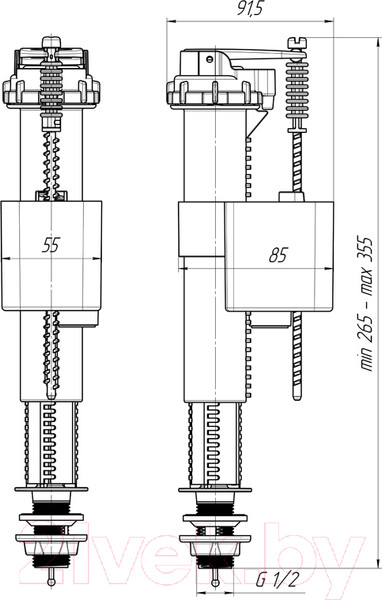 Изображение товара Арматура Ани Пласт WC5510