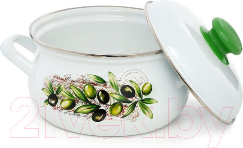 Изображение товара Кастрюля ЭСТЕТ Оливы Тосканы / ЭТ-72102