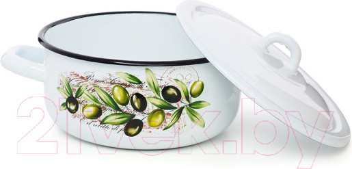 Изображение товара Кастрюля ЭСТЕТ Оливы Тосканы / ЭТ-72117