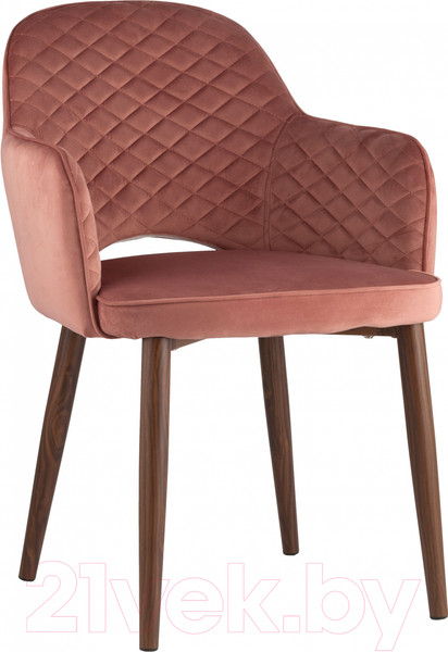 Изображение товара Стул Stool Group Венера диамант MC16-2YS KD HLR-44 (велюр пыльно-розовый)