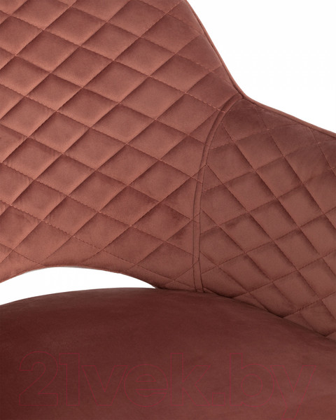 Изображение товара Стул Stool Group Венера диамант MC16-2YS KD HLR-44 (велюр пыльно-розовый)