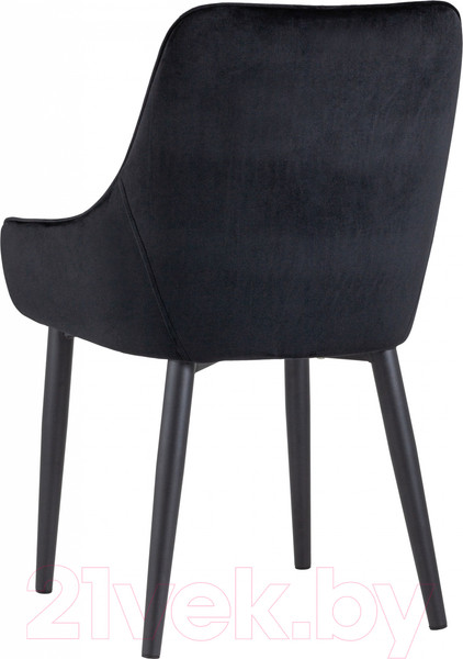 Изображение товара Стул Stool Group Диана MC101-2 KD HLR-66 (велюр черный)