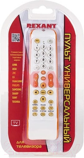 Изображение товара Универсальный пульт ДУ Rexant RX-952/38-0005