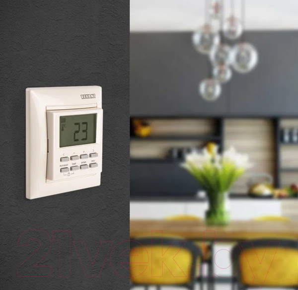 Изображение товара Терморегулятор для теплого пола Rexant RX-527H/ 51-0569 (бежевый)