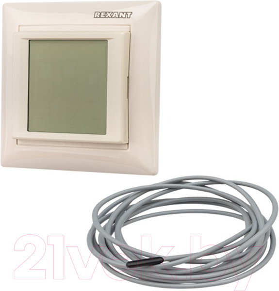 Изображение товара Терморегулятор для теплого пола Rexant RX-419B/ 51-0585 (бежевый)
