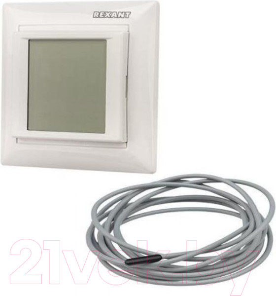 Изображение товара Терморегулятор для теплого пола Rexant RX-421H/ 51-0586 (белый)