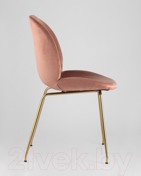 Изображение товара Стул Stool Group Турин / 8329 (бархат пудровый/золото)