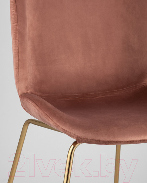 Изображение товара Стул Stool Group Турин / 8329 (бархат пудровый/золото)