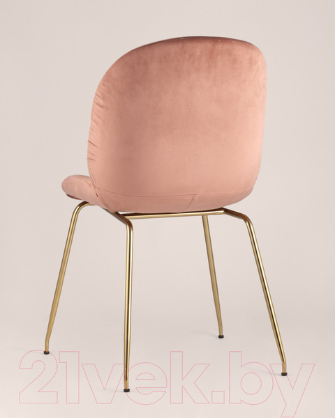 Изображение товара Стул Stool Group Турин / 8329 (бархат пудровый/золото)