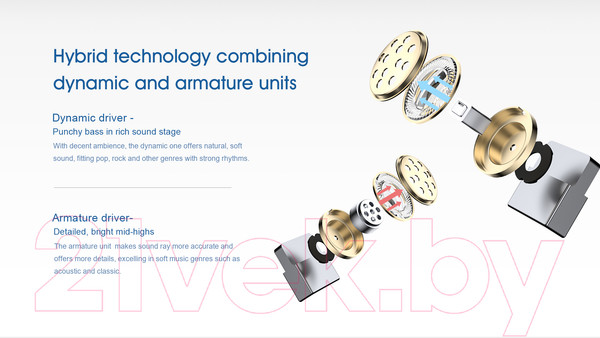 Изображение товара Беспроводные наушники QCY T11 (черный)