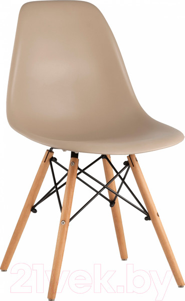 Изображение товара Стул Stool Group Eames / 8056PP (бежево-серый)